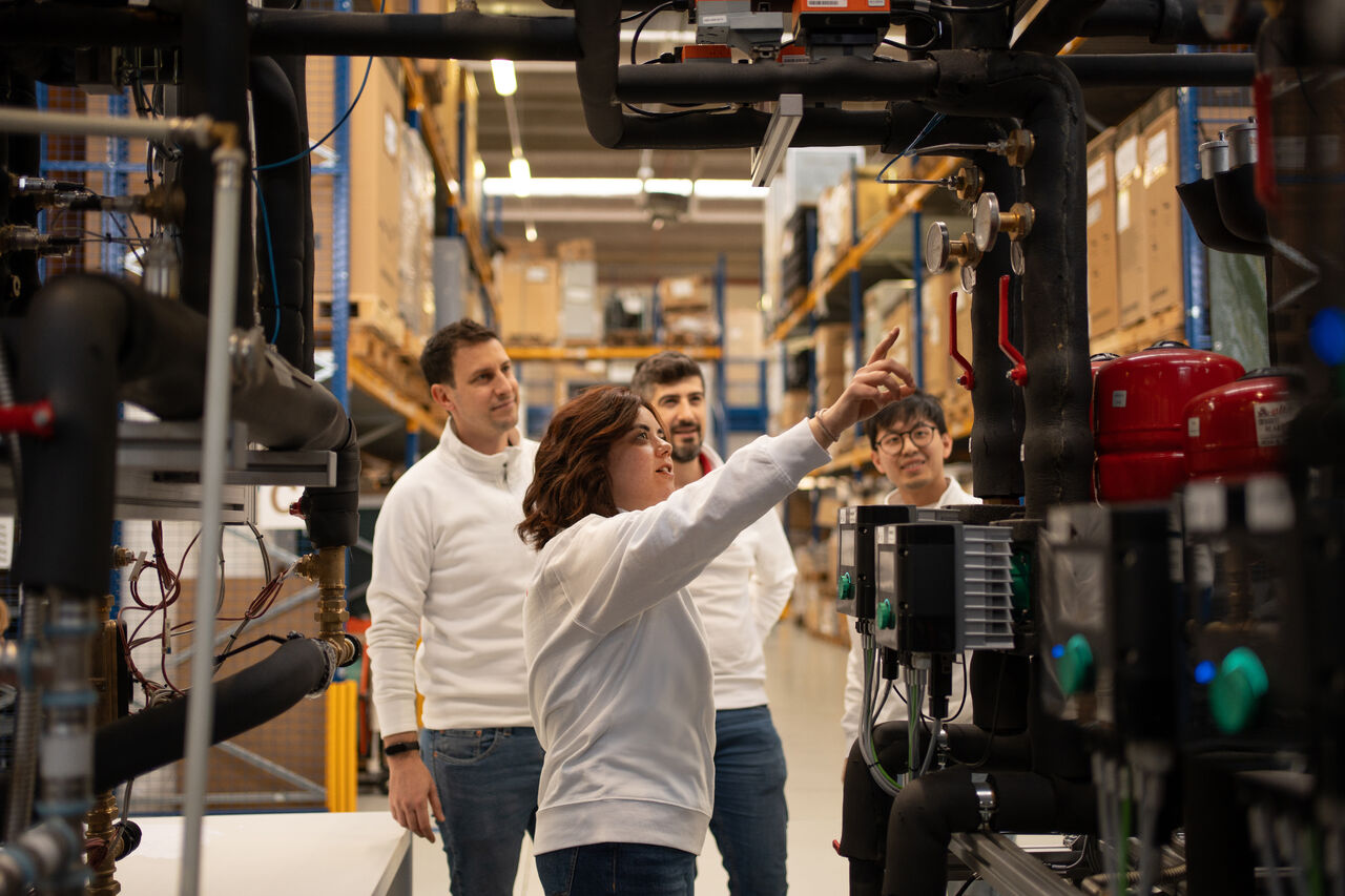 group of people at work